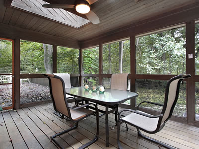 Screened Wooden Porches in 